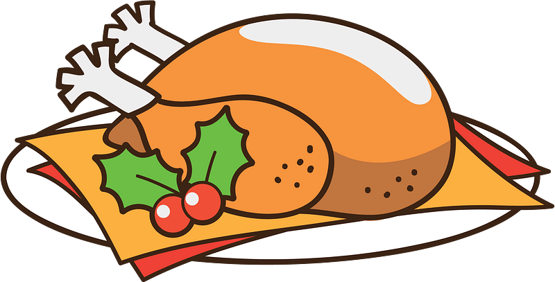 Roasted Turkey clipart. Free download transparent .PNG | Creazilla