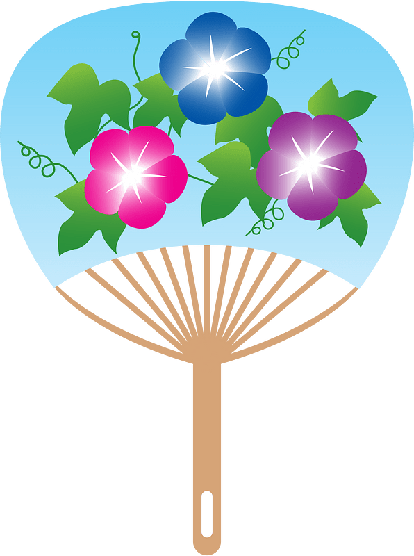 Paper Fan clipart. Free download transparent .PNG Creazilla
