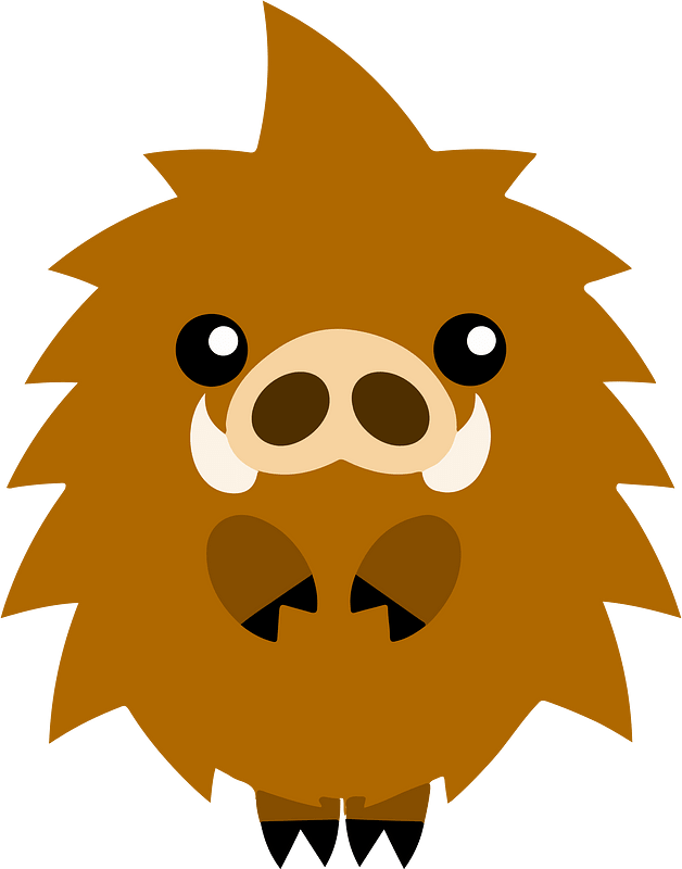 Wild Boar Animal clipart