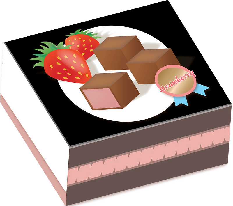 Strawberry in Chocolate clipart. Free download transparent .PNG Creazilla