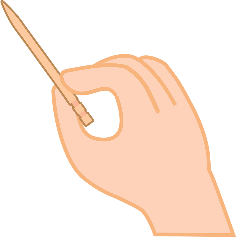 Toothpick in a Hand clipart. Free download transparent .PNG | Creazilla