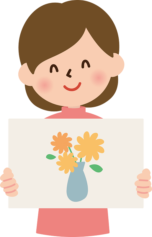 Woman Girl Painting clipart. Free download transparent .PNG Creazilla