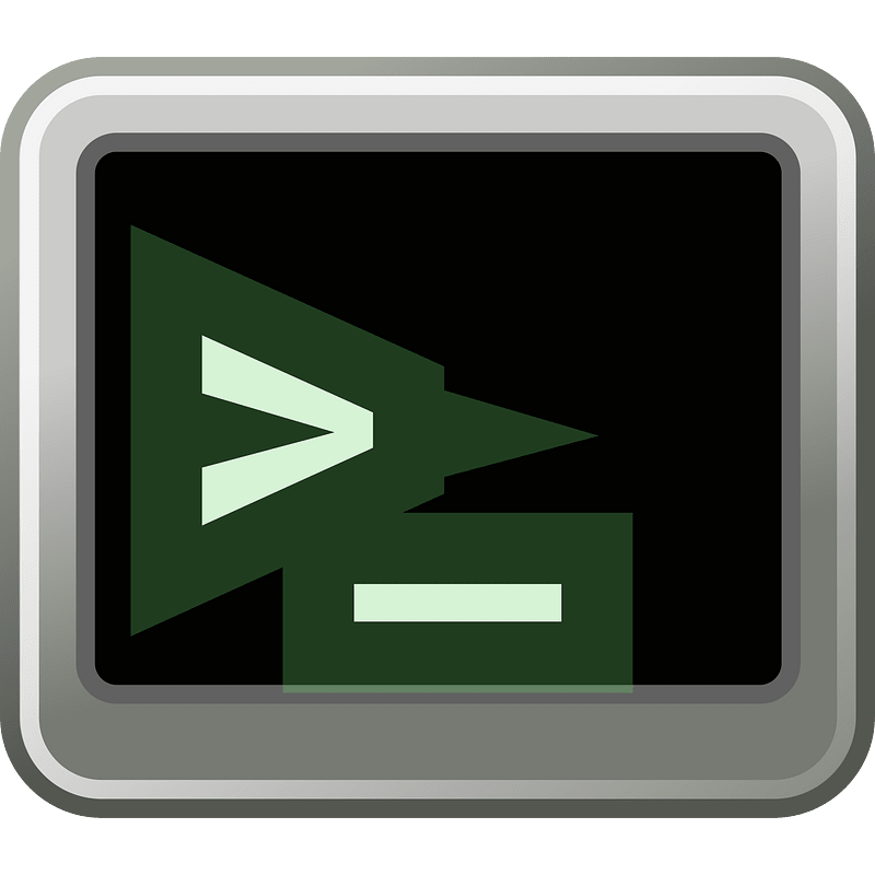 Клипарт Command Line Terminal Icon