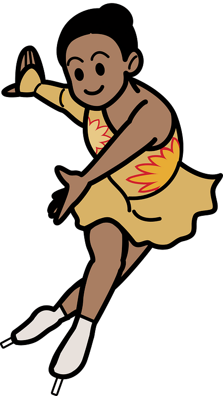 Surya Bonaly immagine clipart