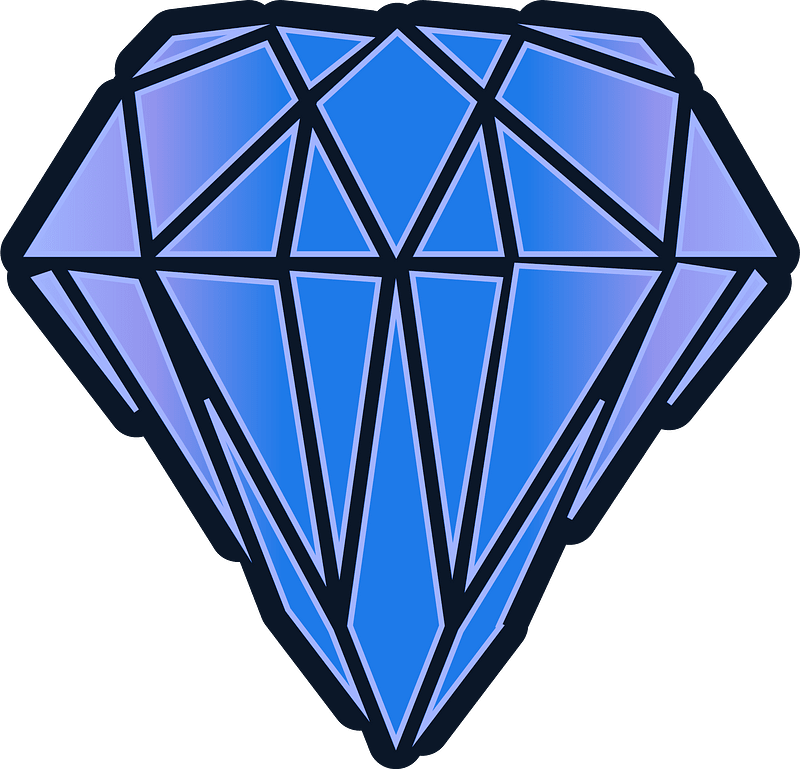 Fractured Crystal clipart. Free download transparent .PNG Creazilla