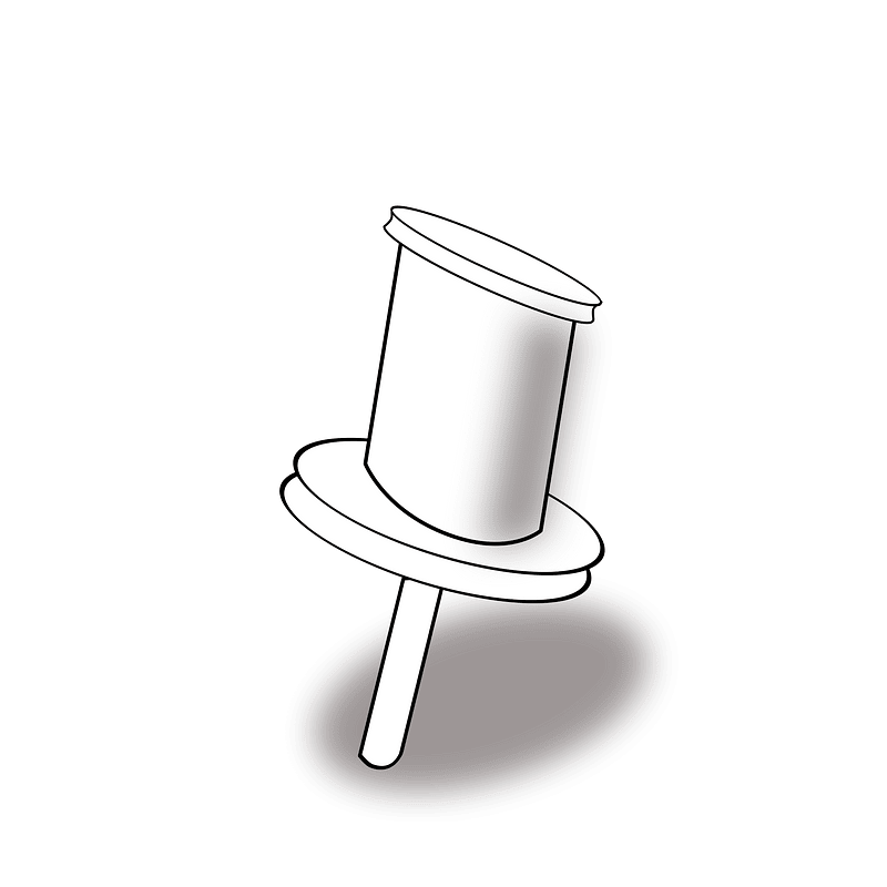 Drawing pin clipart. Free download transparent .PNG Creazilla