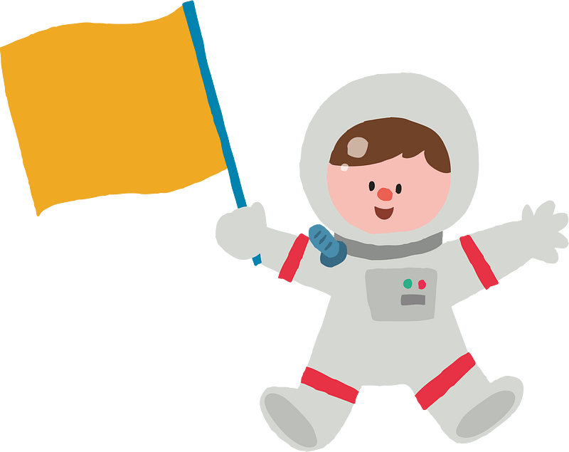 Astronauta immagine clipart