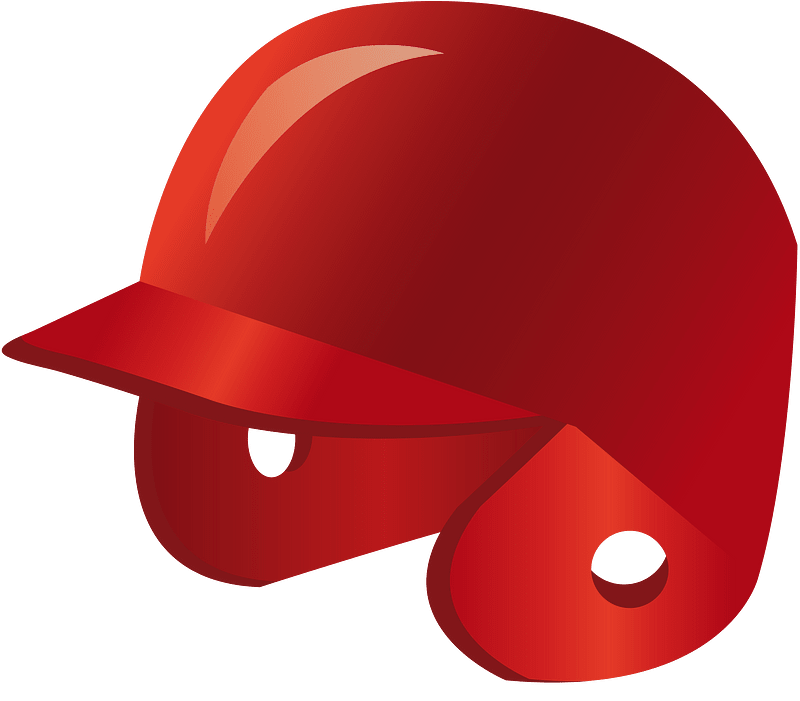 Baseball helmet clipart. Free download transparent .PNG Creazilla