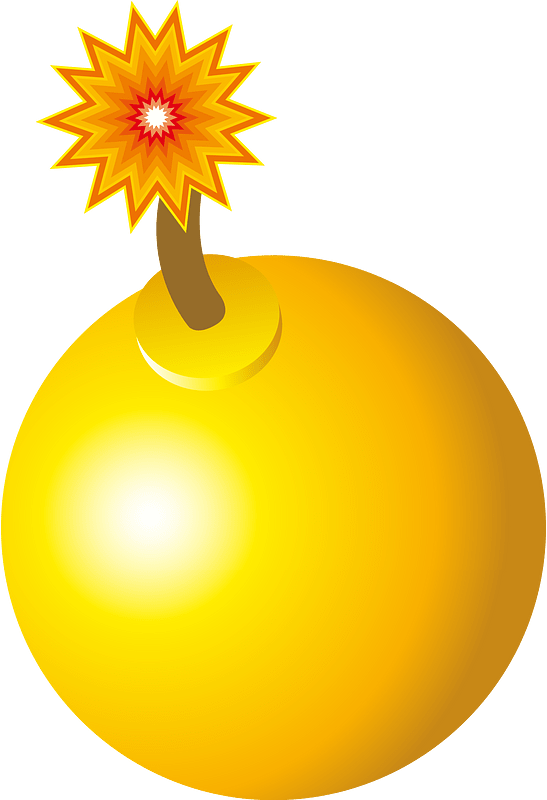 Bomb weapon clipart