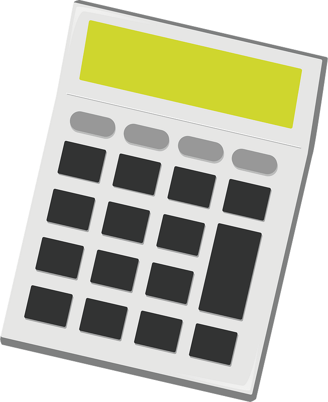Calculator clipart. Free download transparent .PNG Creazilla