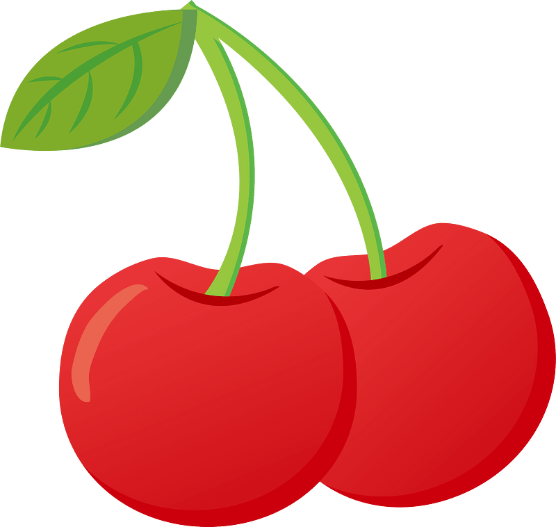 Cherry fruit clipart. Free download transparent .PNG Creazilla