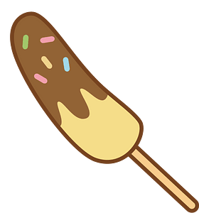 Chocolate banana clipart. Free download transparent .PNG | Creazilla