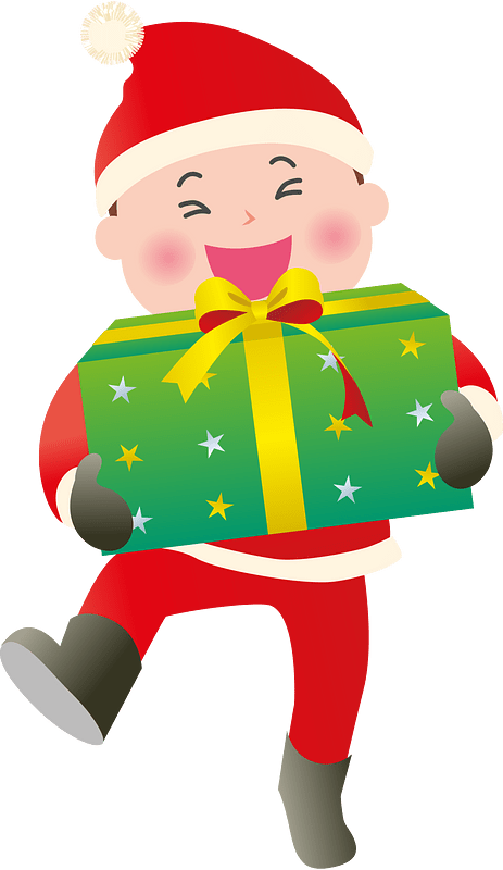 Christmas boy clipart. Free download transparent .PNG | Creazilla