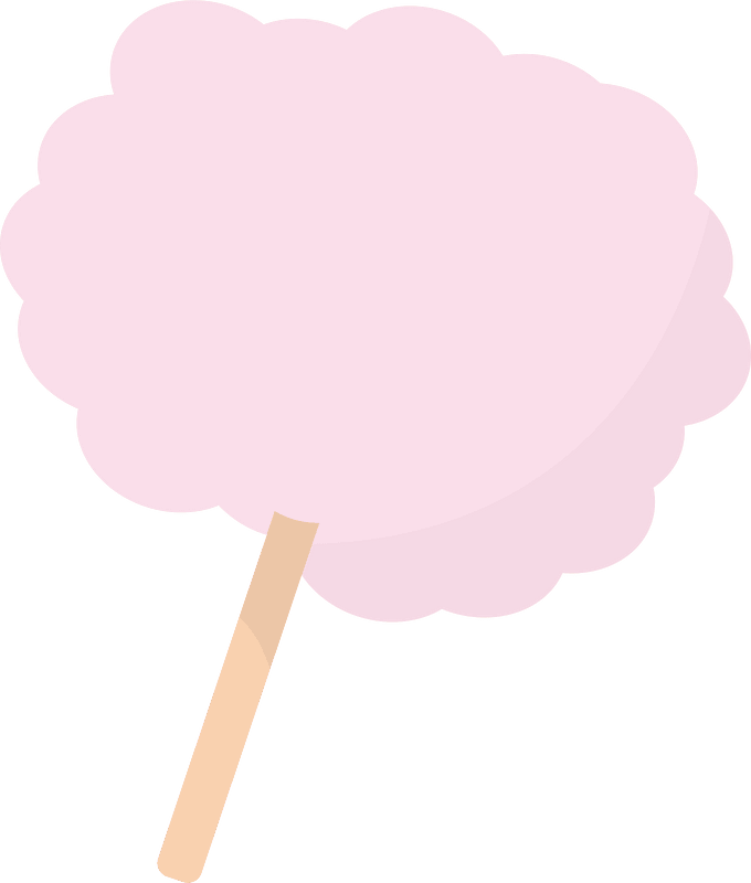 Cotton candy clipart. Free download transparent .PNG Creazilla