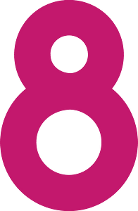 Number eight clipart. Free download transparent .PNG | Creazilla