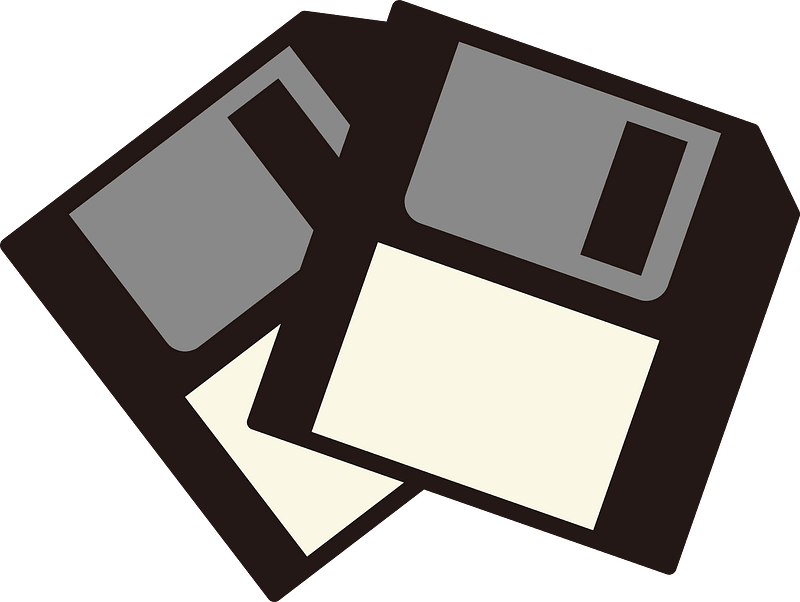 Floppy disk clipart. Free download transparent .PNG | Creazilla