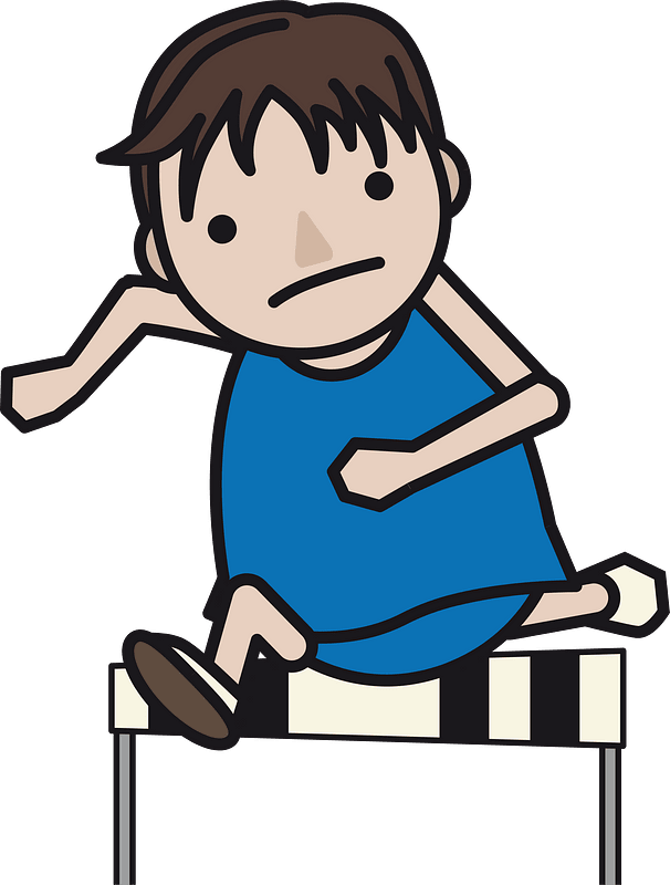 Hurdle athletics clipart. Free download transparent .PNG Creazilla