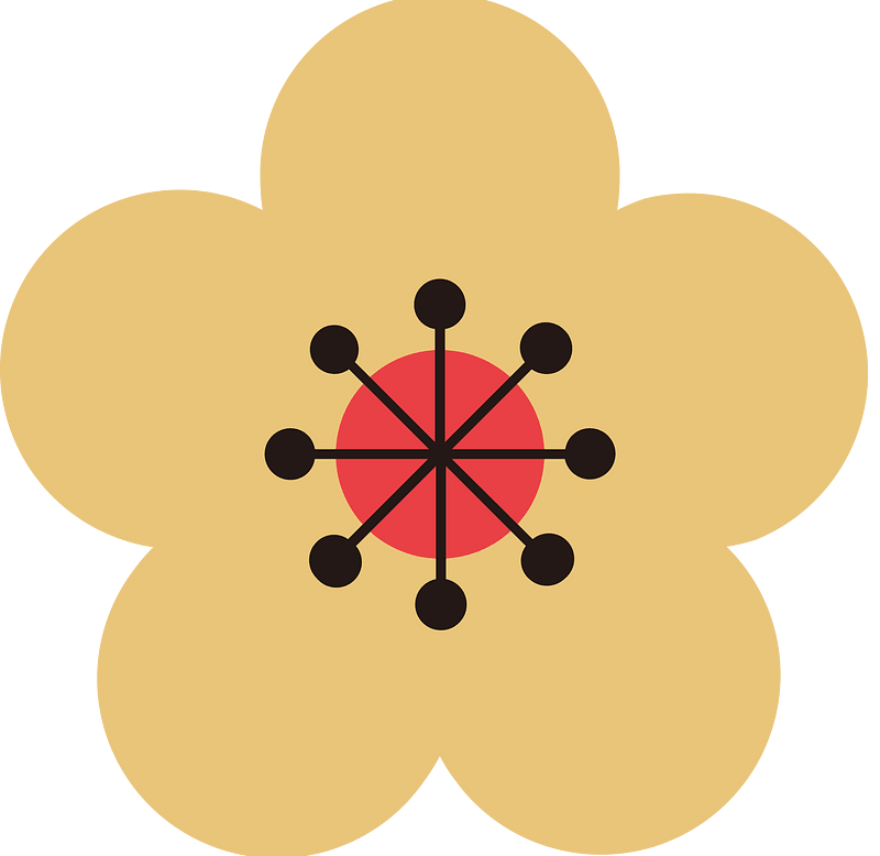 Japanese flower clipart. Free download transparent .PNG Creazilla