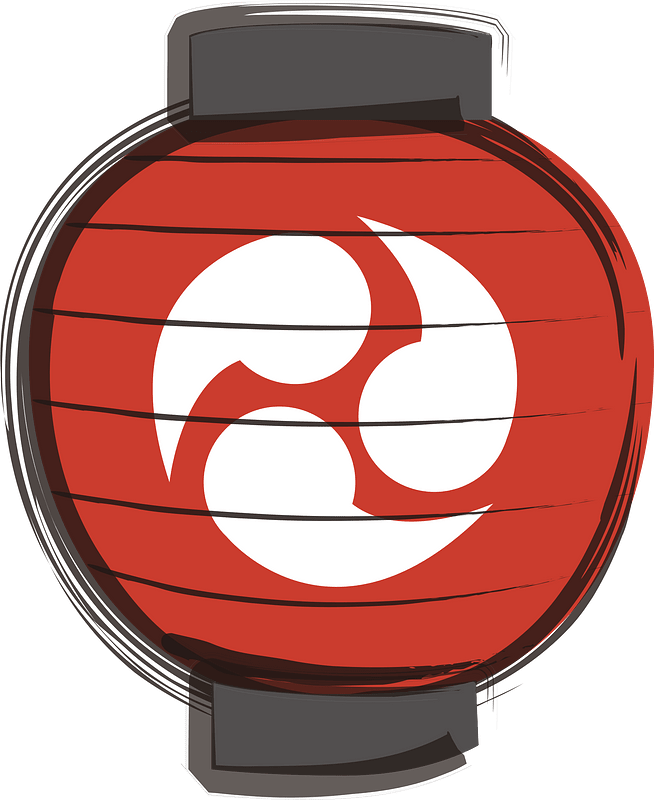 Japanese lantern clipart. Free download transparent .PNG Creazilla