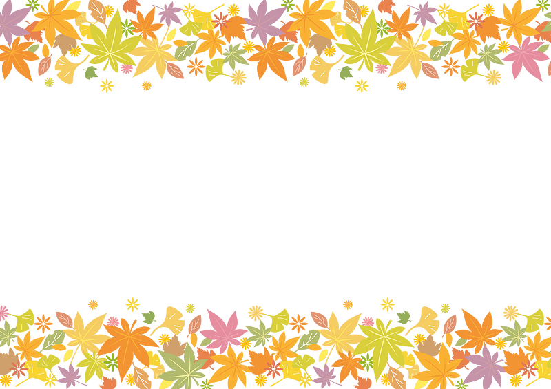 Leaf frame immagine clipart