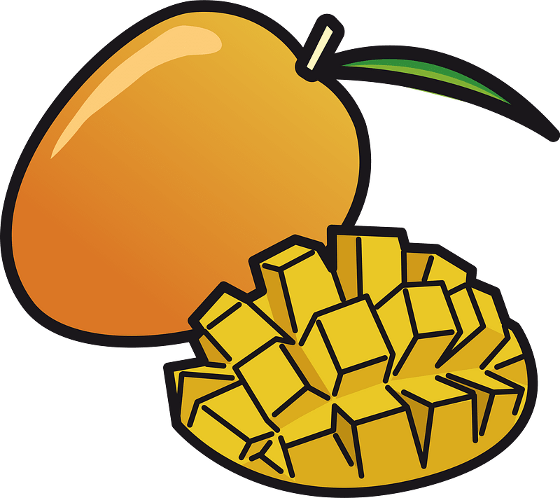 Mango fruit clipart. Free download transparent .PNG Creazilla