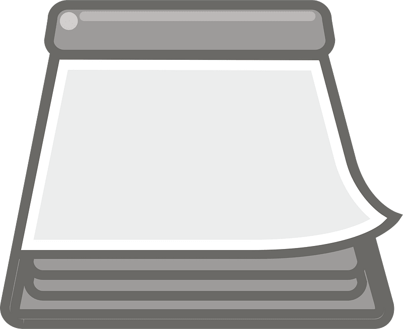 Memo pad clipart. Free download transparent .PNG Creazilla