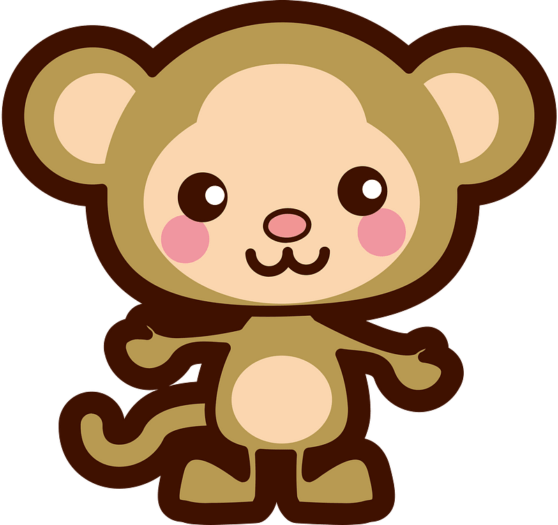Monkey clipart. Free download transparent .PNG Creazilla