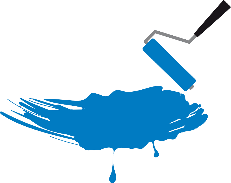 Paint roller - Free vector clipart images on creazilla.com