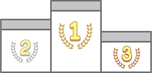 Podium for First, Second, Third Place clipart. Free download ...