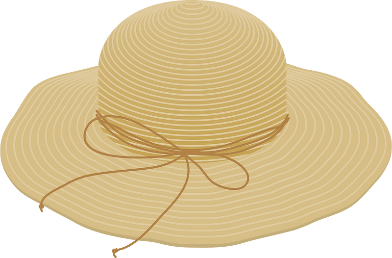 Straw hat clipart. Free download transparent .PNG Creazilla