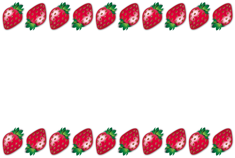 Strawberry frame clipart. Free download transparent .PNG Creazilla