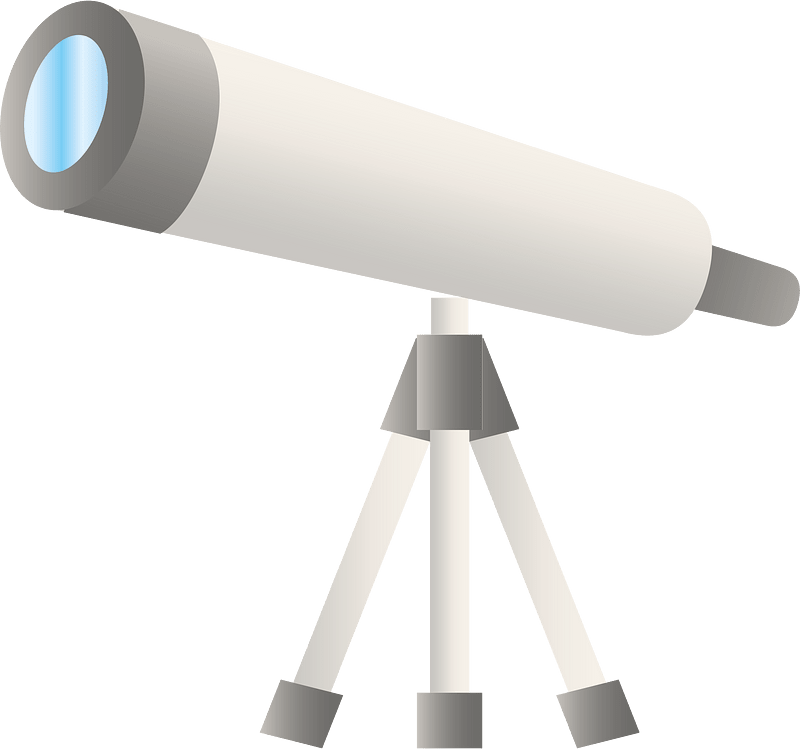Telescope clipart. Free download transparent .PNG Creazilla