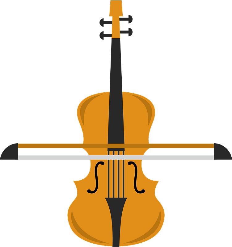 Violin clipart. Free download transparent .PNG Creazilla