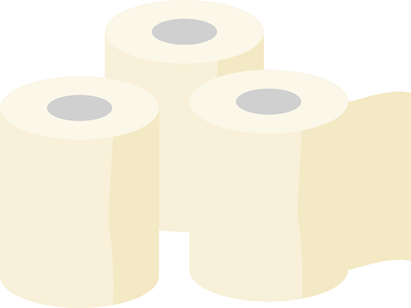 Papel higiénico clipart