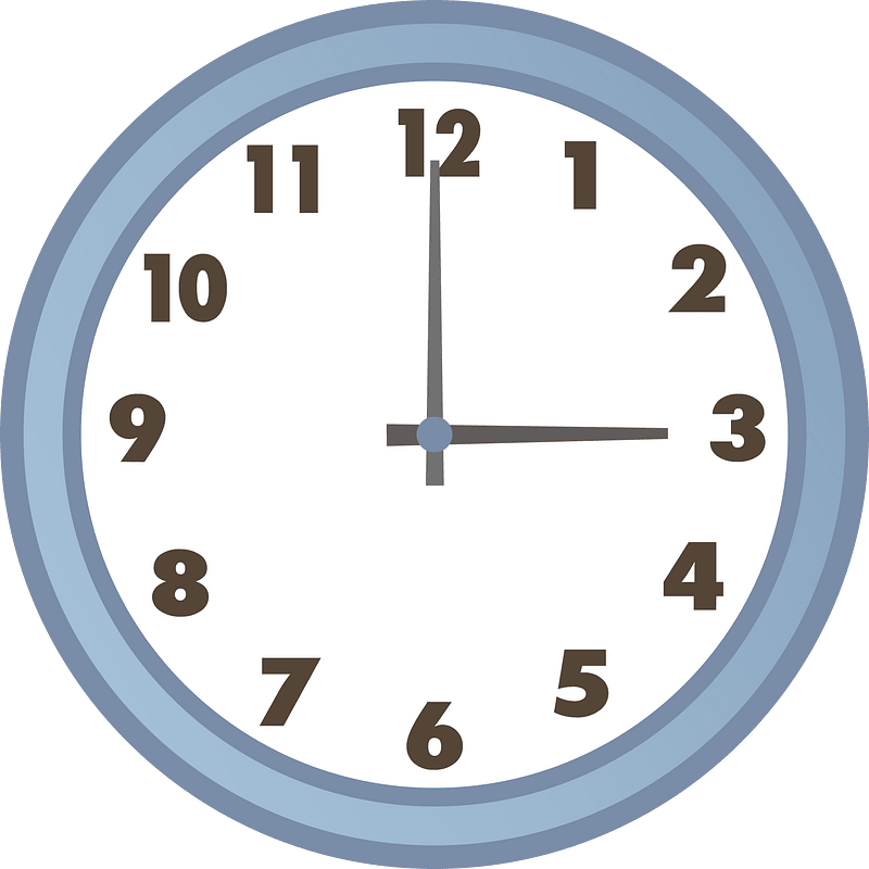 Wall clock clipart. Free download transparent .PNG Creazilla