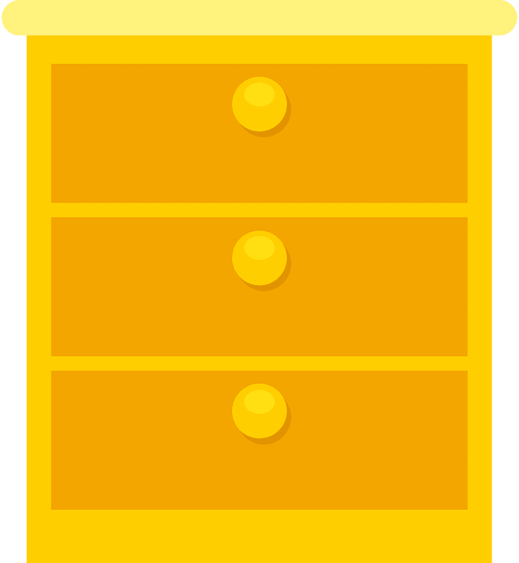 Bedside table clipart. Free download transparent .PNG Creazilla