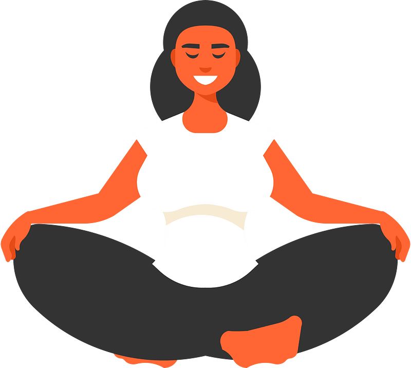 Woman resting clipart. Free download transparent .PNG Creazilla