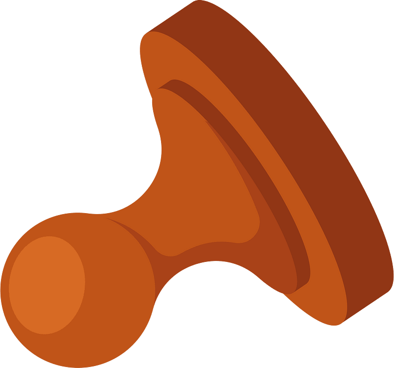 Wooden stamp clipart. Free download transparent .PNG Creazilla