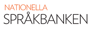 Nationella språkbanken logo clipart
