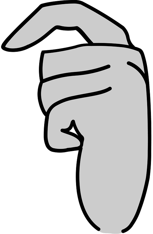 Woman hand gesture clipart. Free download transparent .PNG Creazilla