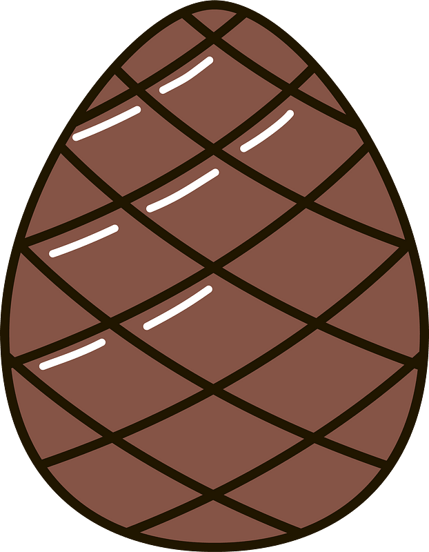 Pine cone clipart