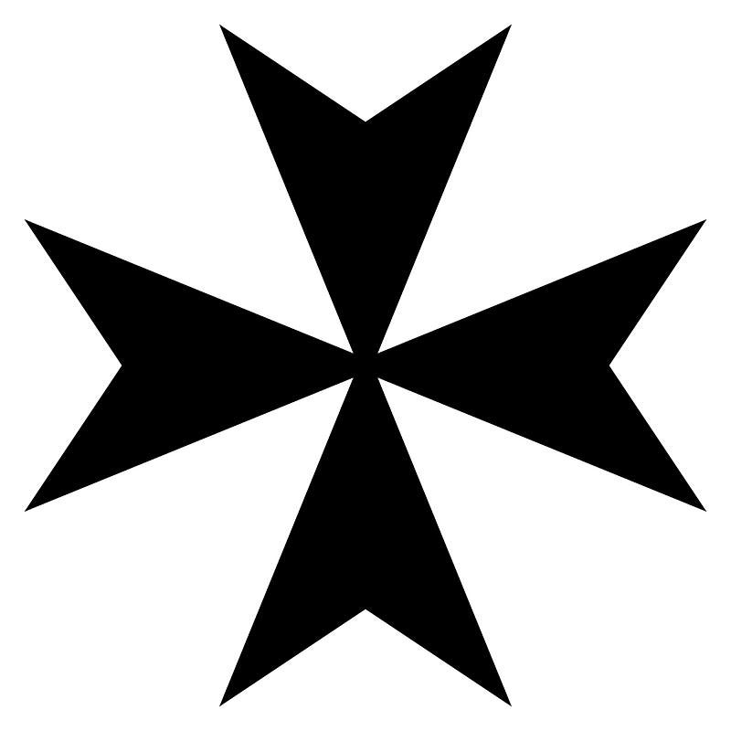 MalteseCrossHeraldry clipart. Free download transparent .PNG Creazilla