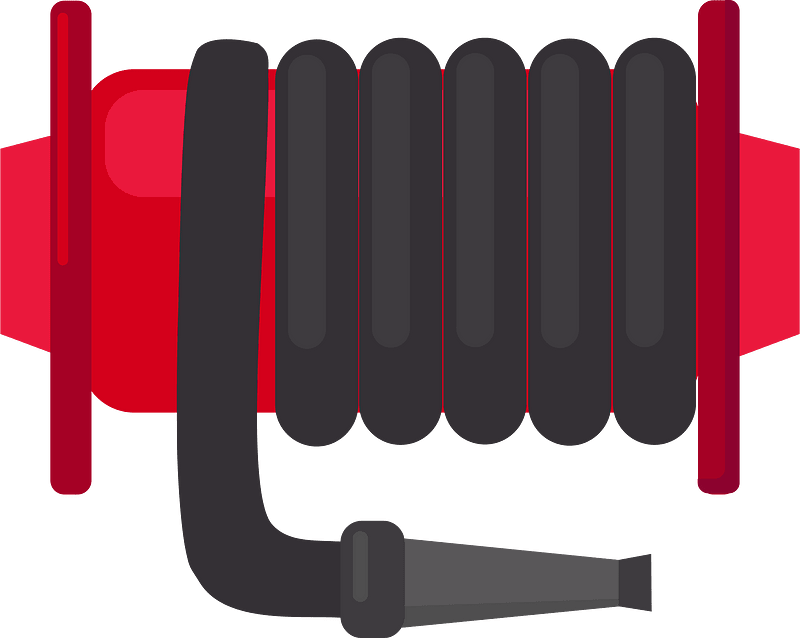 Fire hose clipart