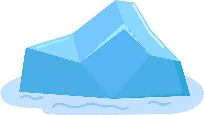 Glacier clipart