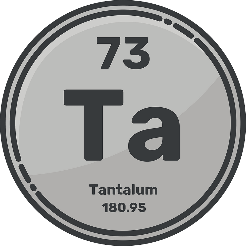 Tantalum element clipart. Free download transparent .PNG Creazilla