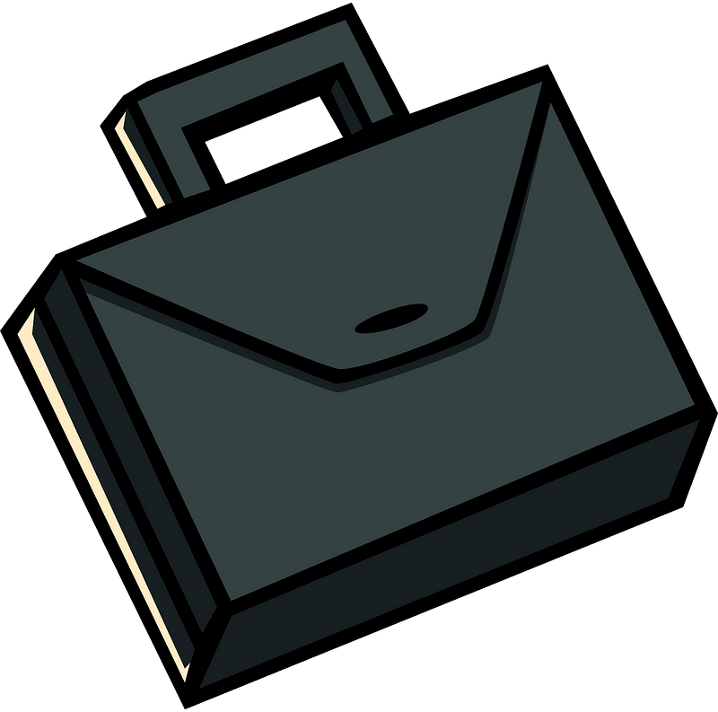 Briefcase clipart