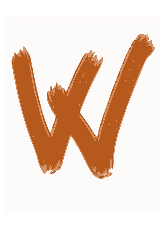 Letter W clipart. Free download transparent .PNG | Creazilla