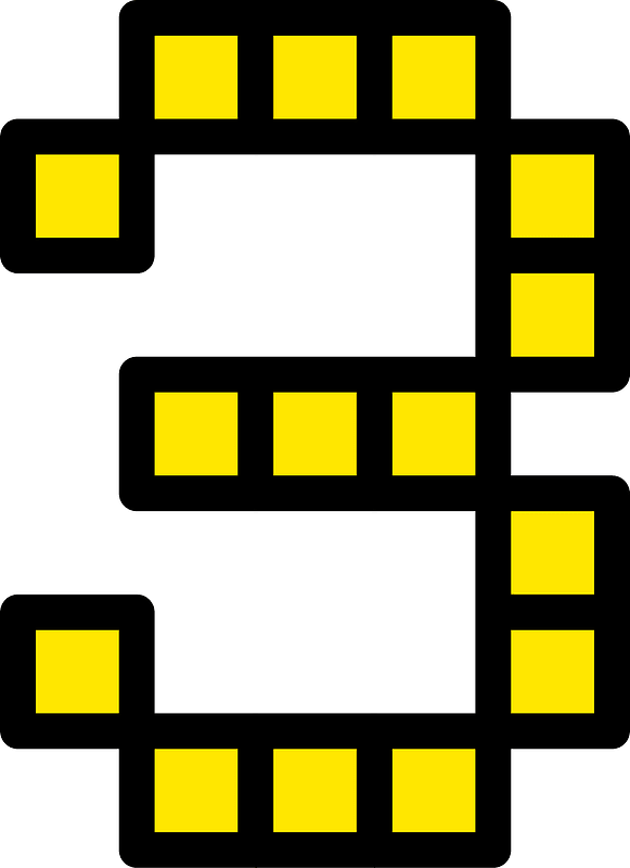 Nummer 3 clipart. Kostenloser Download. Creazilla