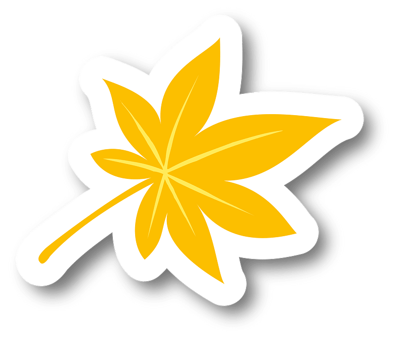 Feuille d'automne clipart