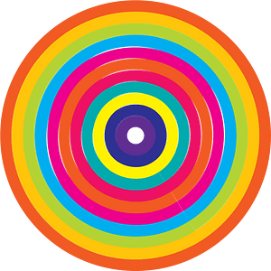 colorful circles clipart